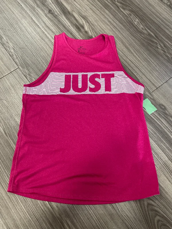 Pink Athletic Tank Top Nike, Size M