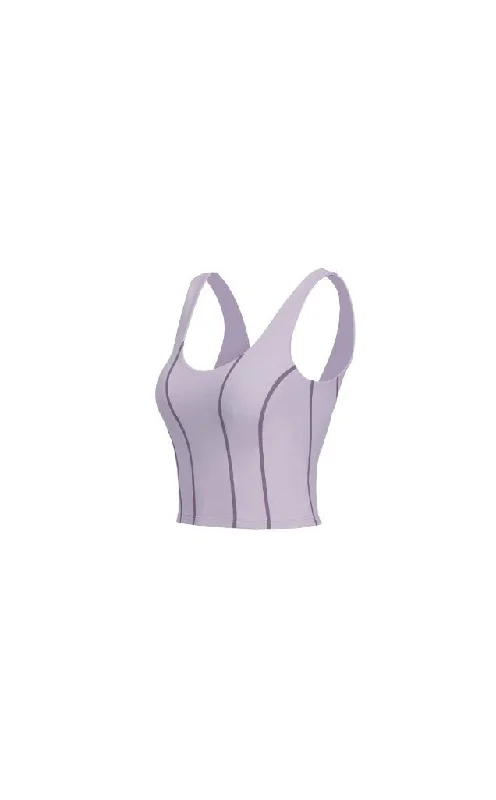 Cloud II™ Corset Tank - Ashberry Contrast