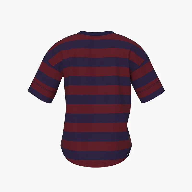 WNSBTShirt - Stripe - Malbec Bars