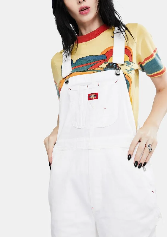 Straight Leg Bib Overalls