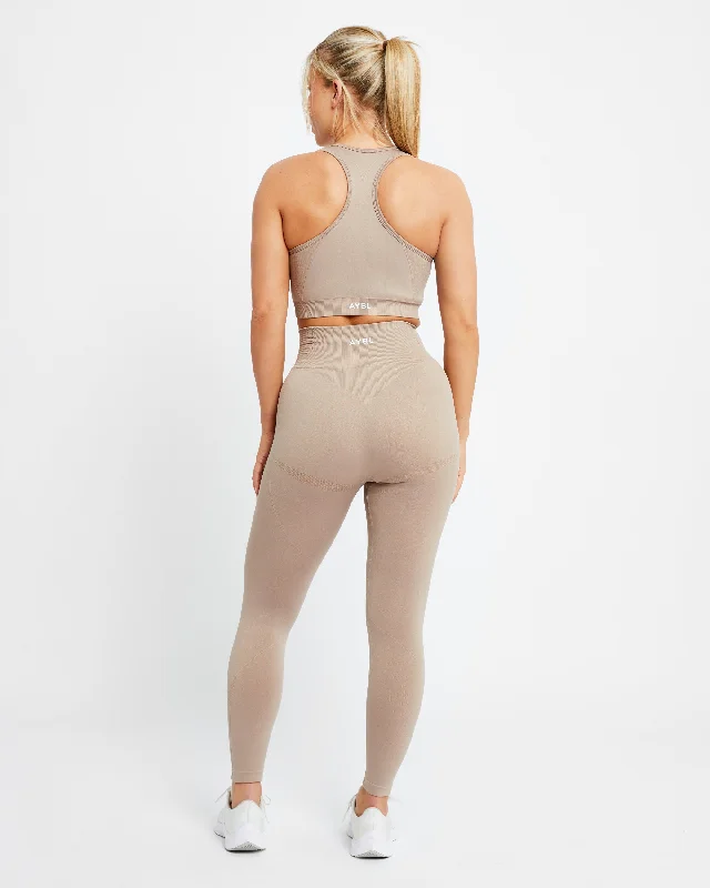 Balance V2 Seamless Sports Bra - Mocha