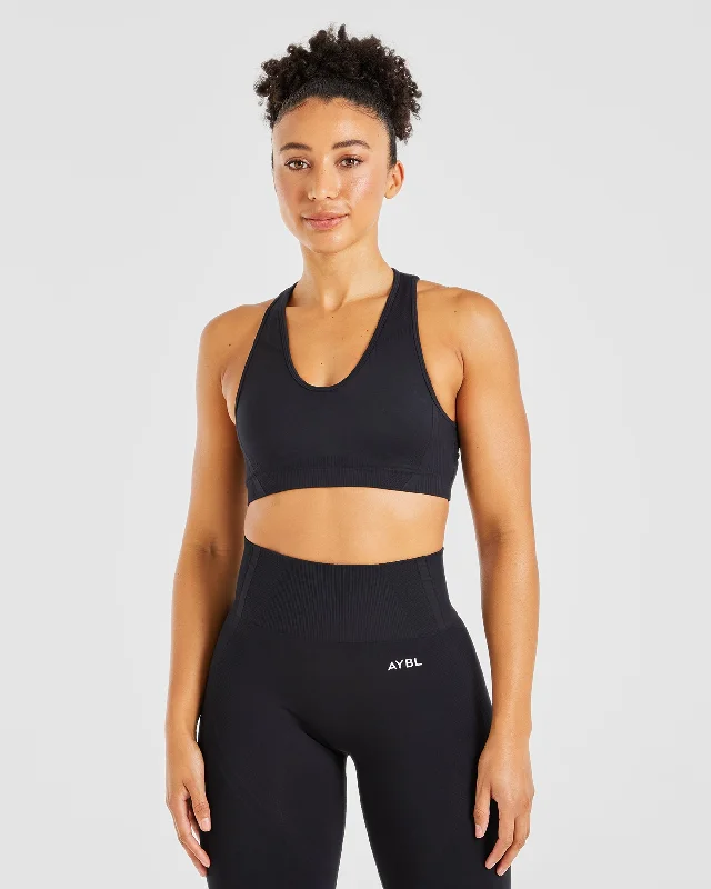 Balance V3 Seamless Sports Bra - Black