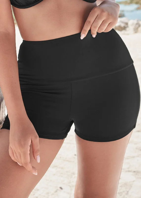 Slimming bike short - Black Beauty